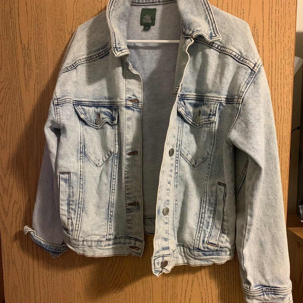 Acid style jean jacket